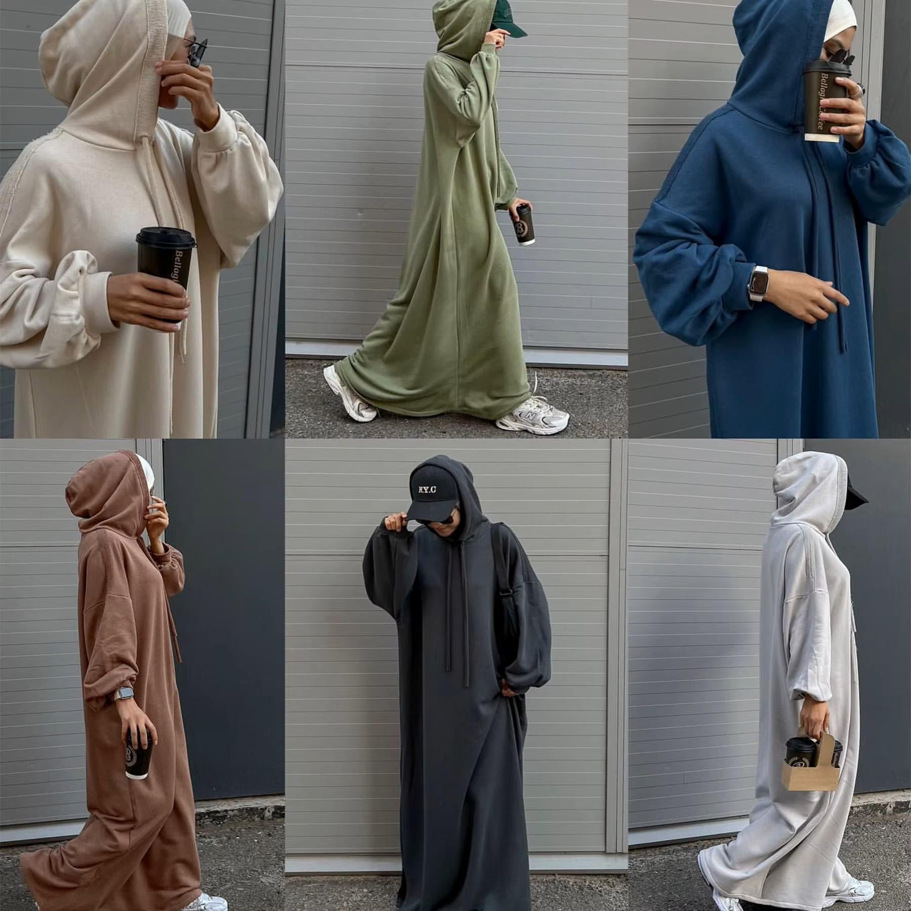 Muslim Hoodies Abaya