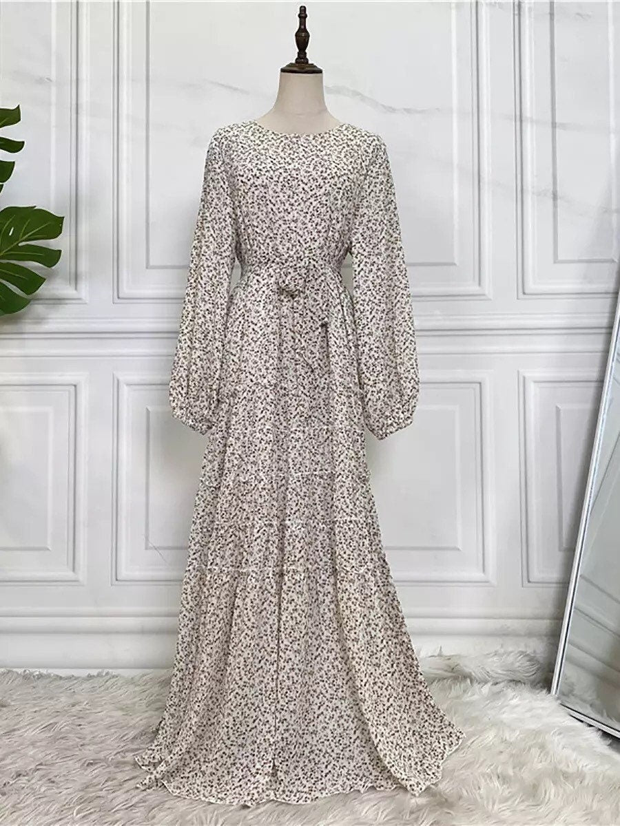 Flower Hijab dress