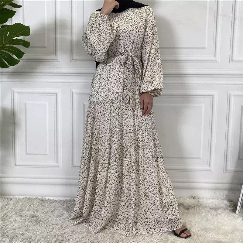 Flower Hijab dress