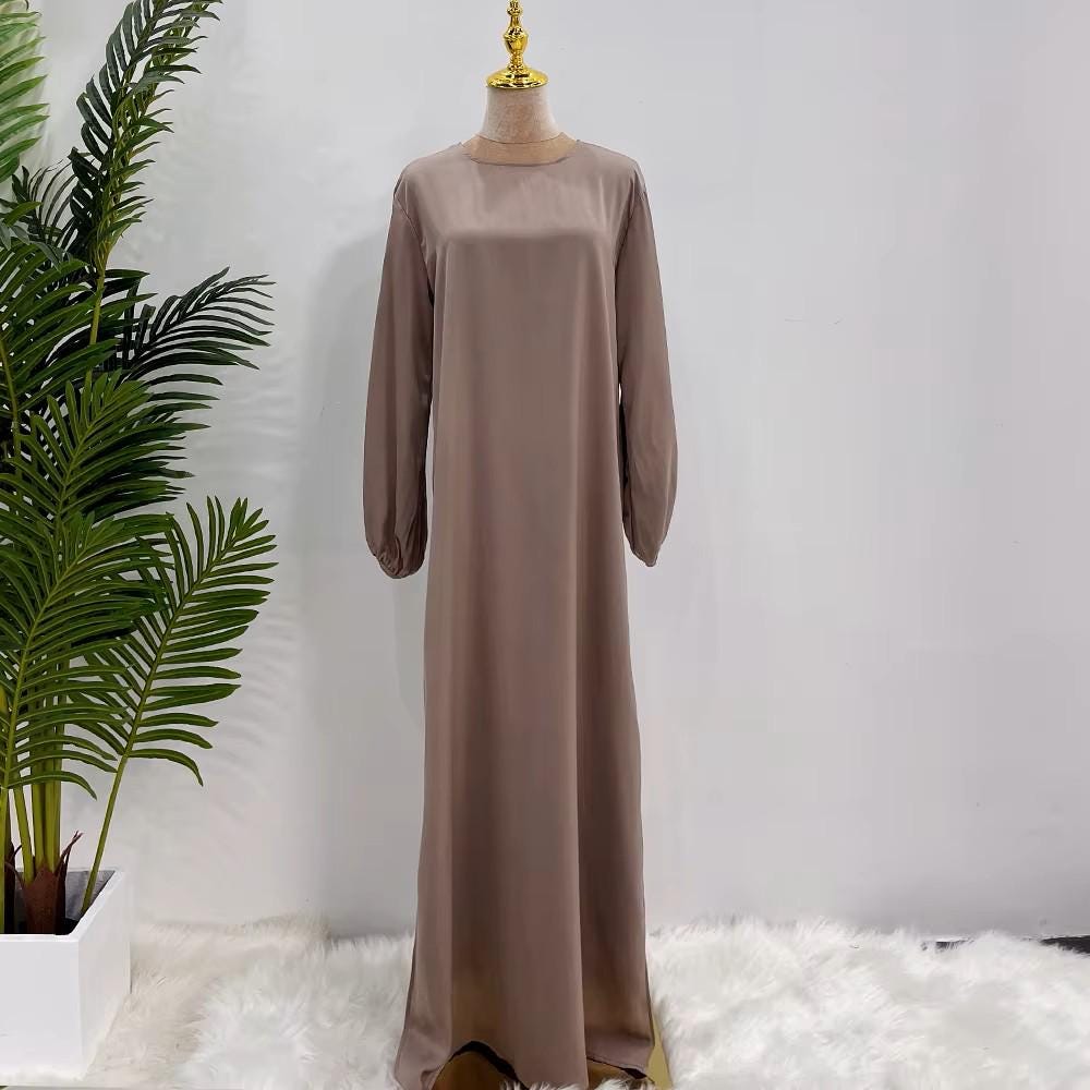 Elegant Wrap Evening Dress for Muslim Women