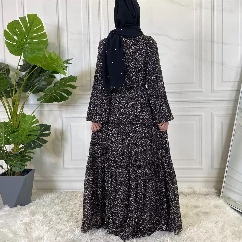Flower Hijab dress