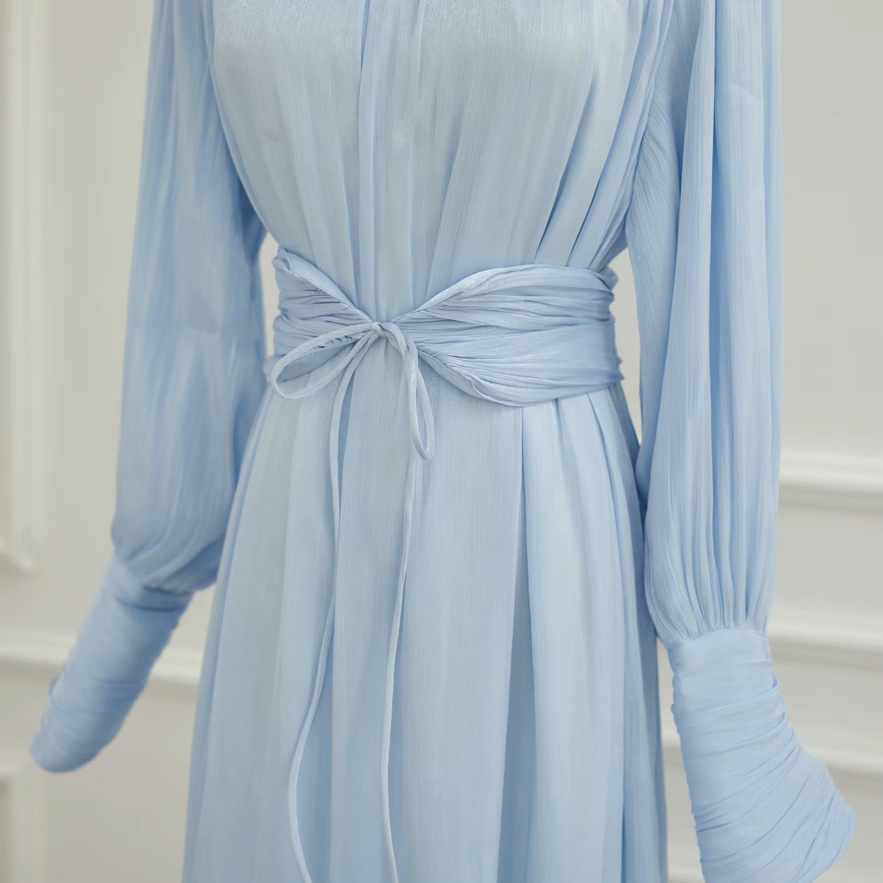 Women's Evening Elegant Dress , Shiny Modest Dresses - Canada hijab - USA Muslims