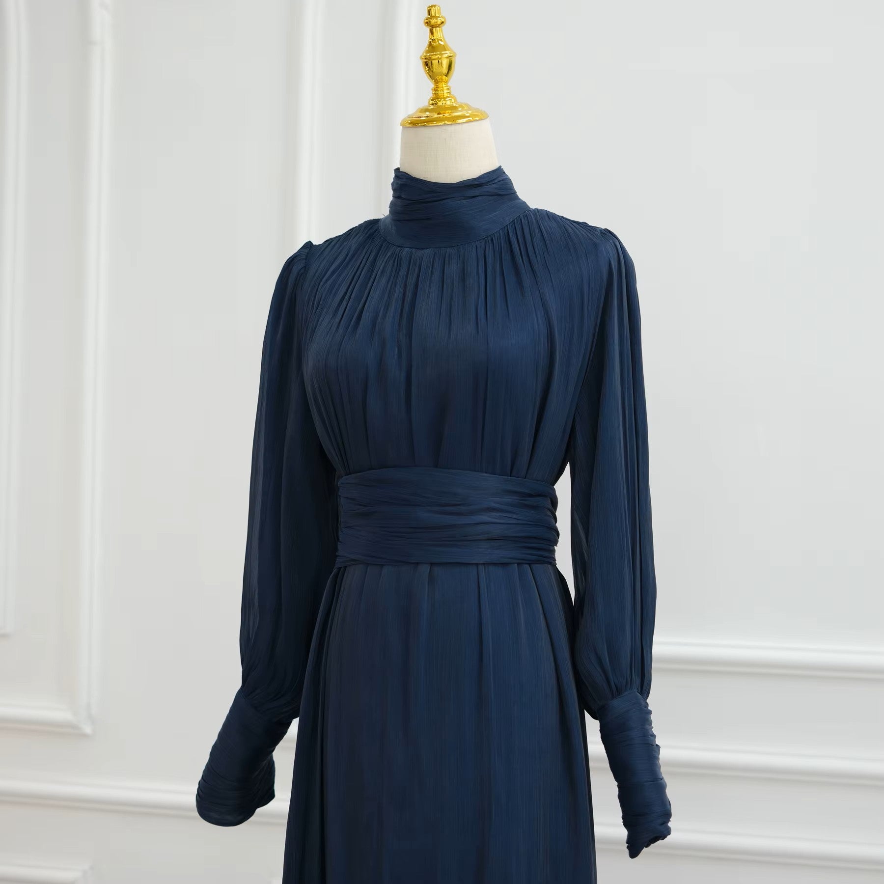 Women's Evening Elegant Dress , Shiny Modest Dresses
