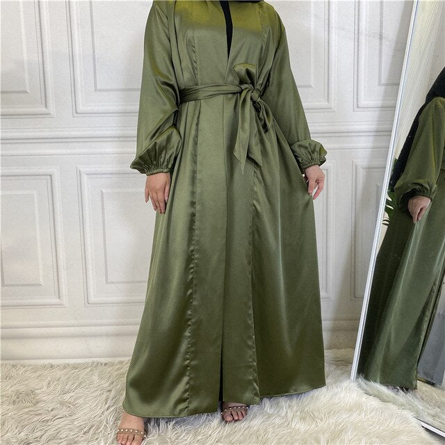 Khaki satin baya