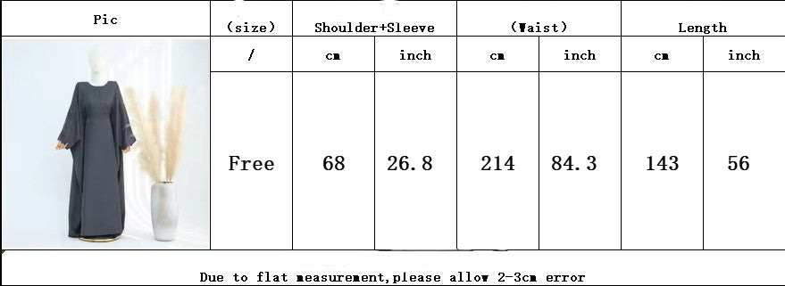Free size satin pattern