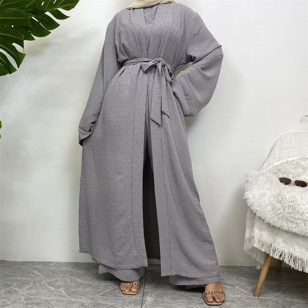 Three Pieces Hijab Set - Canada hijab fashion - USA Hijab fashion