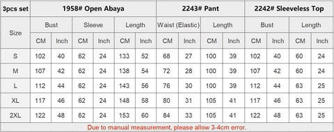 Three Pieces Hijab Set - Canada hijab fashion - USA Hijab fashion