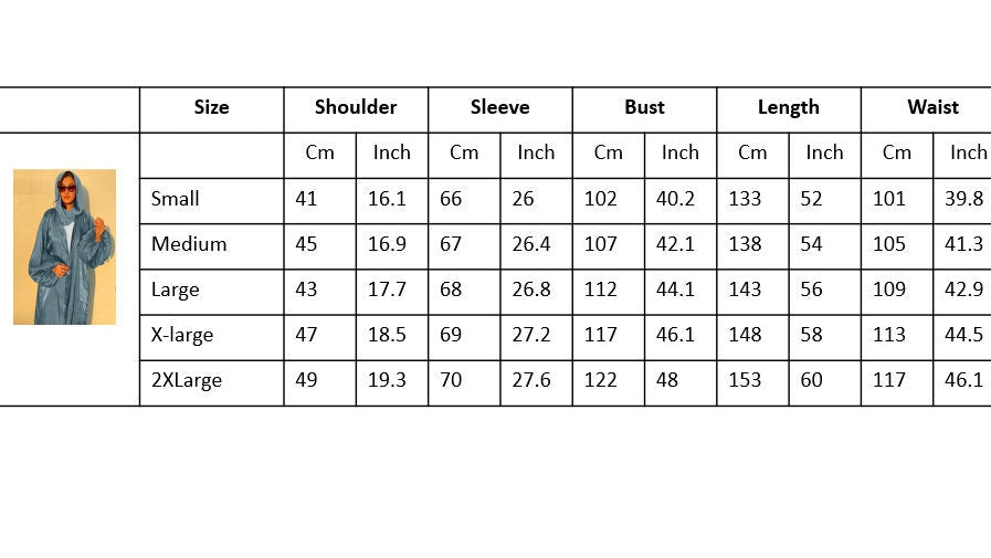 Bubble sleeve Abaya shinny