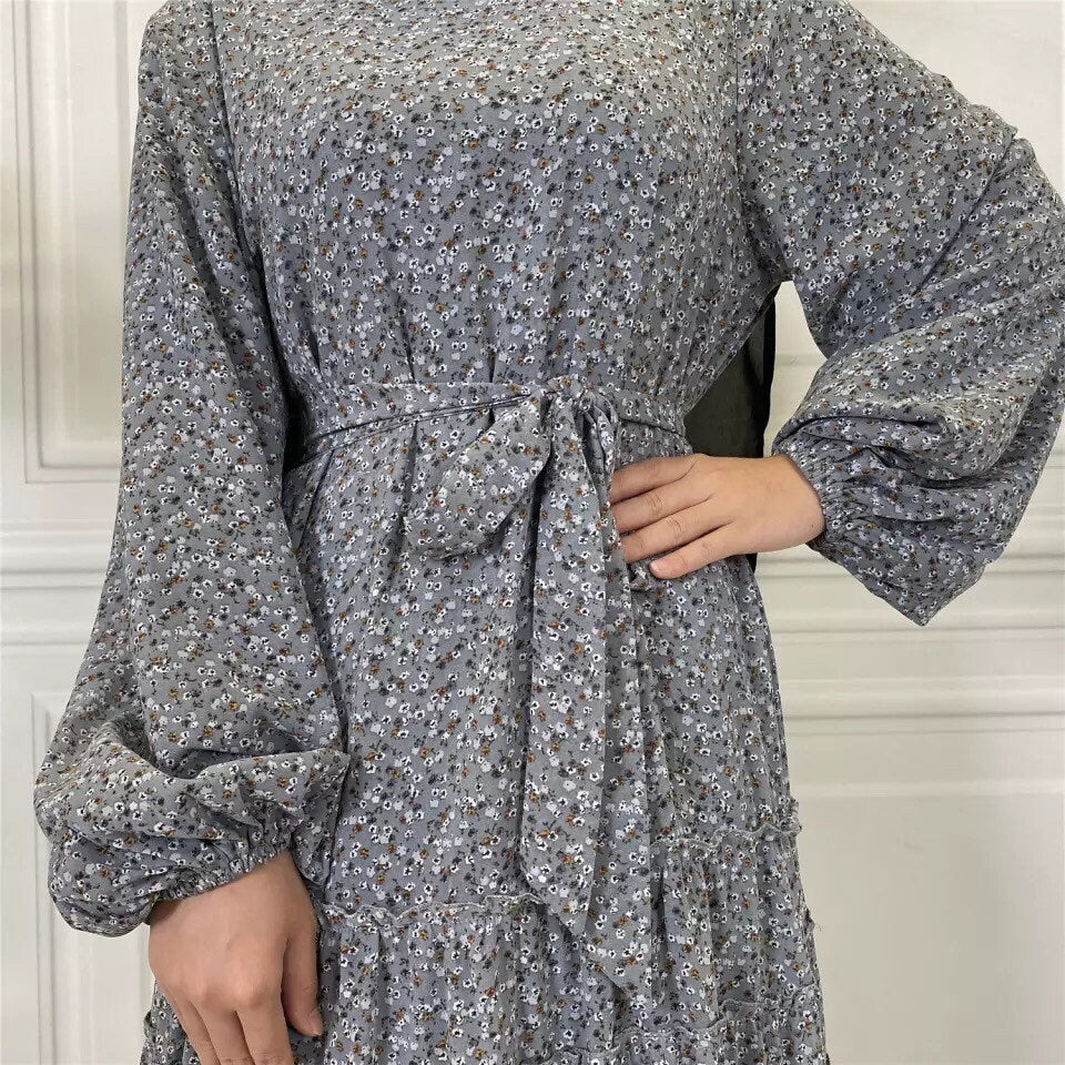 Flower Hijab dress