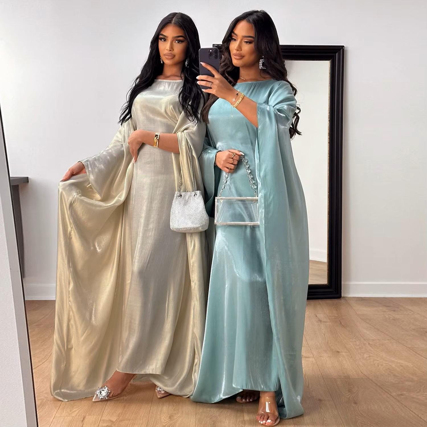 Batwing Hijab dress