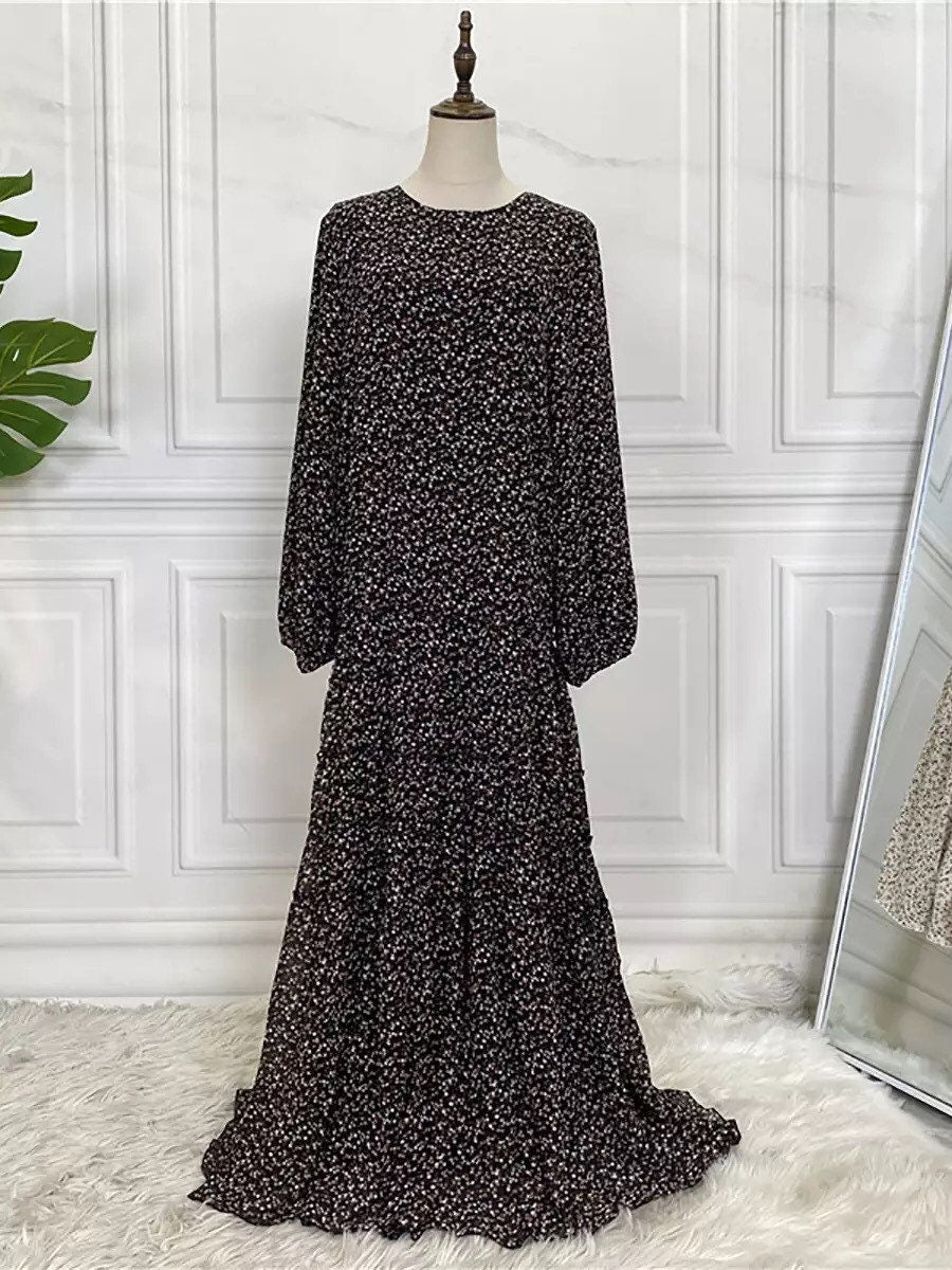 Flower Hijab dress