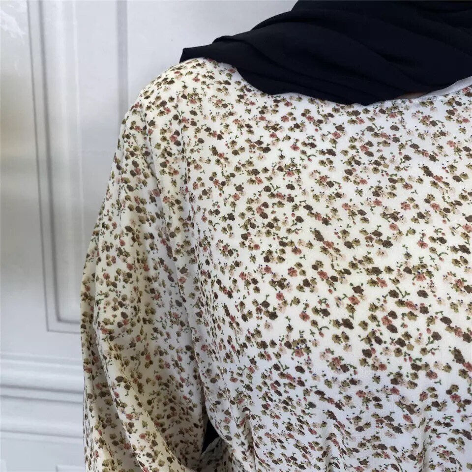 Flower Hijab dress