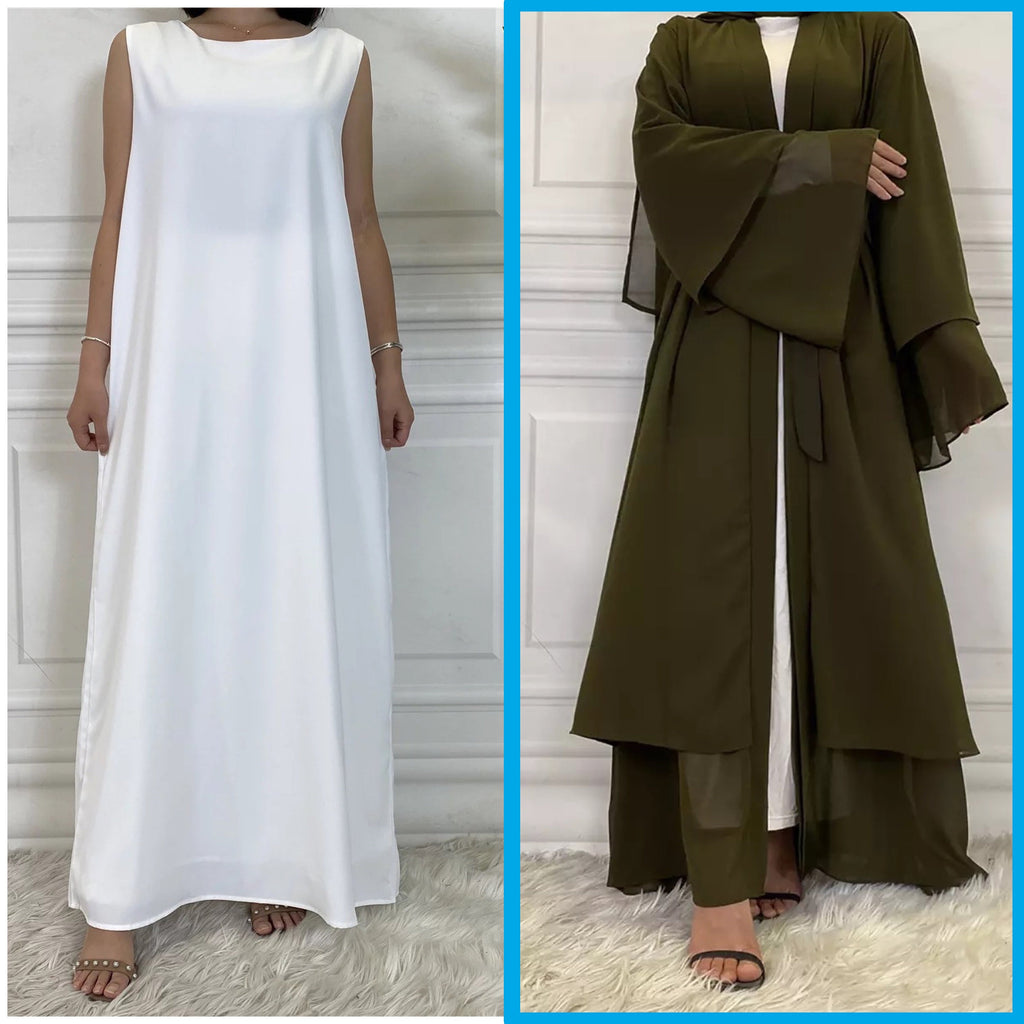 Abaya Set with inner dress