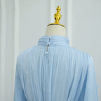 Women's Evening Elegant Dress , Shiny Modest Dresses - Canada hijab - USA Muslims