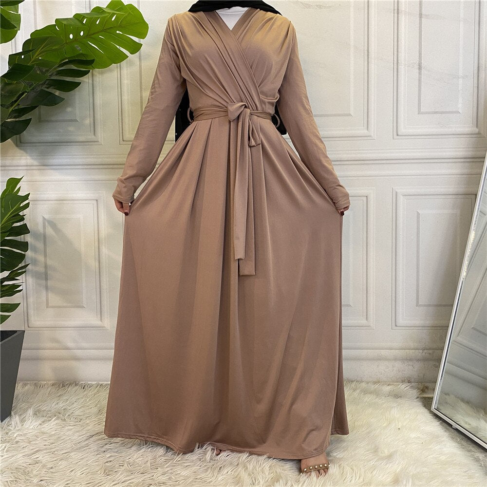 Cross hijab dress