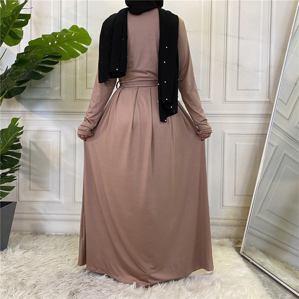 Cross hijab dress