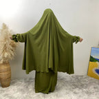 Khimar abaya 2 pieces set