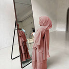 Kids Layered chiffon abaya