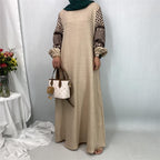 Palestine pattern hoodie hijab dress