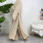 Three Pieces Hijab Set - Canada hijab fashion - USA Hijab fashion 