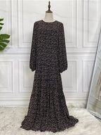 Flower Hijab dress 