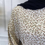 Flower Hijab dress 