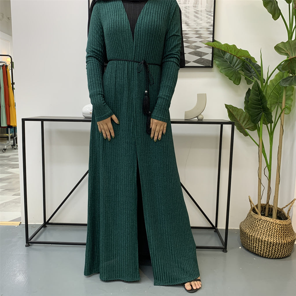 cardigan knitted dress 