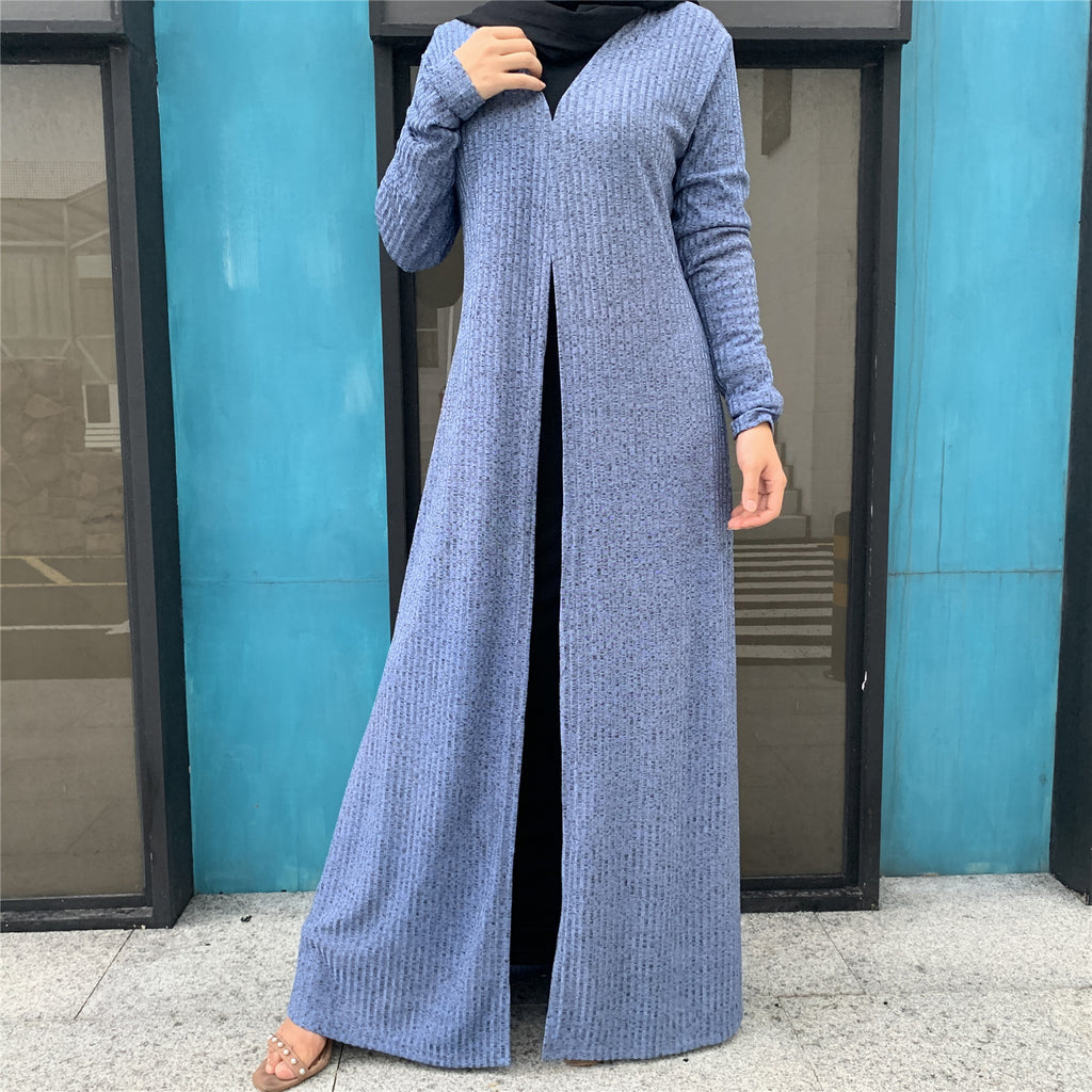 cardigan knitted dress 
