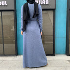 cardigan knitted dress 