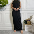 Bodycon inner abaya Dress sleeveless